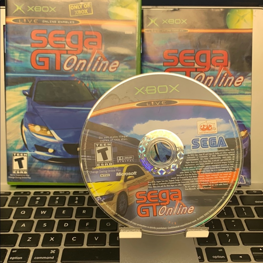 OG Microsoft Xbox Sega GT Online complete